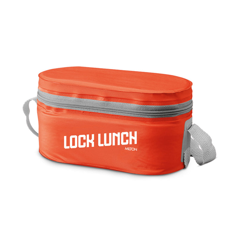 Milton Lock Lunch Insulated Tiffin — angle view