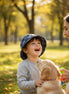Kids’ Denim Bucket Hat – Casual Outdoor Style