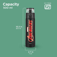 Milton Marvel Mighty Avengers Thermosteel Bottle