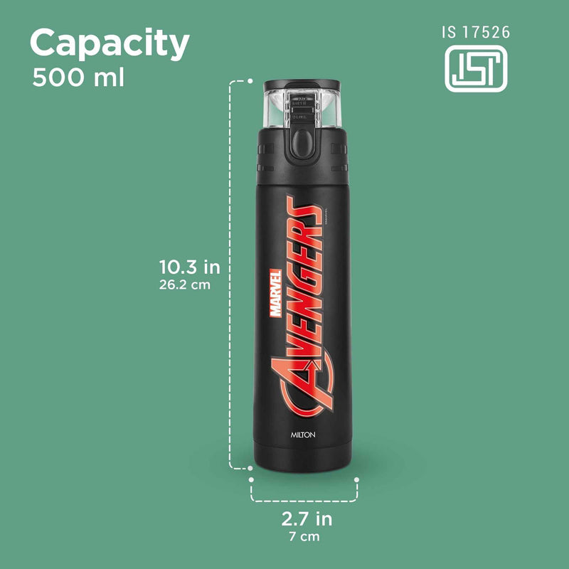 Milton Marvel Mighty Avengers Thermosteel Bottle