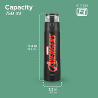 Milton Marvel Mighty Avengers Thermosteel Bottle