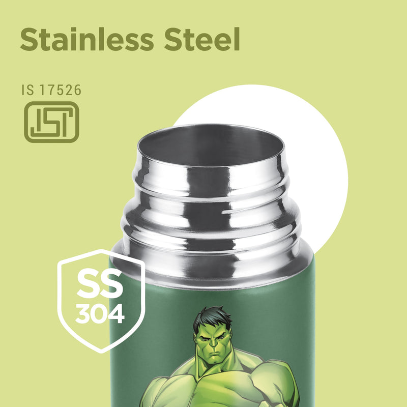 Milton Marvel Mighty Hulk Thermosteel Bottle