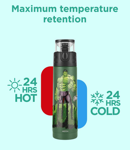 Milton Marvel Mighty Hulk Thermosteel Bottle