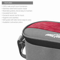 Master Insulated Lunch Box (Milton) - image 4 of 9 - Lunch Box Sets