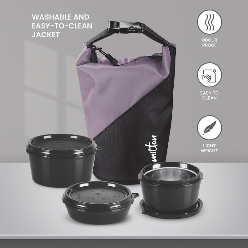 Milton Micro Meal Microwave Safe Tiffin — angle view