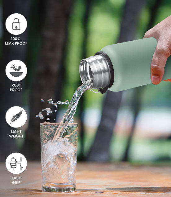 Milton Brim Stainless Steel Water Bottle