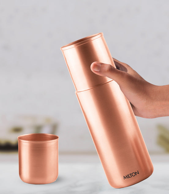 Milton Copper Bed Pot Water Bottle - 1100ml