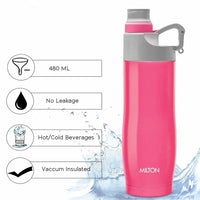 Milton Alpha Water Bottle 500ml — back view