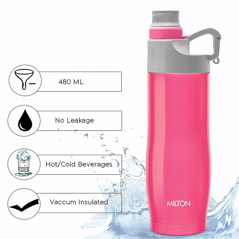Milton Alpha Water Bottle 500ml — back view