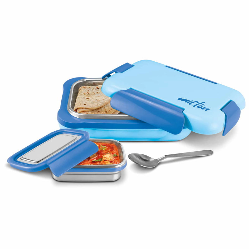 Milton More Meal Lunchbox — side view