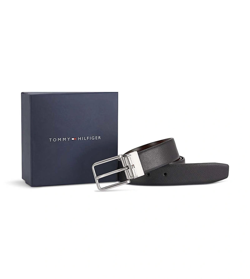 Tommy Hilfiger Talladega Reversible Belt — side view