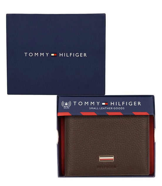 TOMMY HILFIGER  TH/ JESSE CH-03 WALLET BROWN