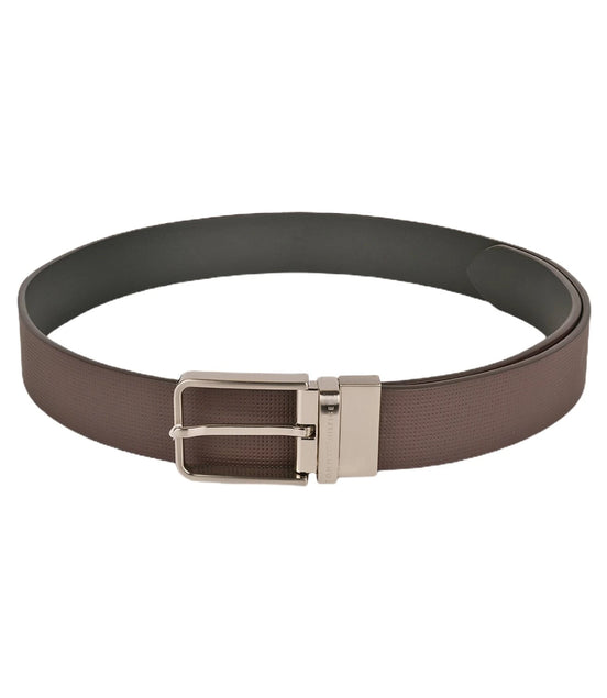 TOMMY HILFIGER  TH/HAARKON/REVERSIBLE/BLACK/BROWN