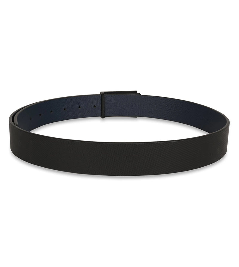 TOMMY HILFIGER  TH/FREDERICKREV0108 BELT BLACK +NAVY  L - image 2 of 9 - Belt