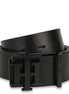 TOMMY HILFIGER  TH / LEONARDO / REVSIBLE / BLACK +BROWN
