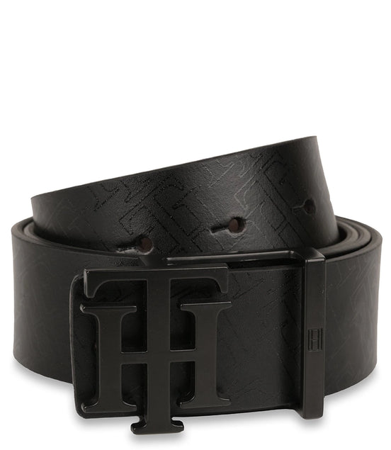TOMMY HILFIGER  TH / LEONARDO / REVSIBLE / BLACK +BROWN