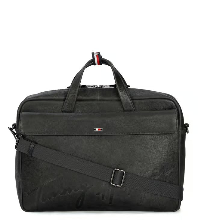 Tommy Hilfiger Ryker Black Laptop Bag