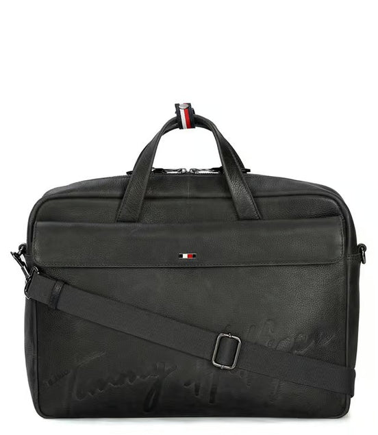 Tommy Hilfiger Ryker Black Laptop Bag
