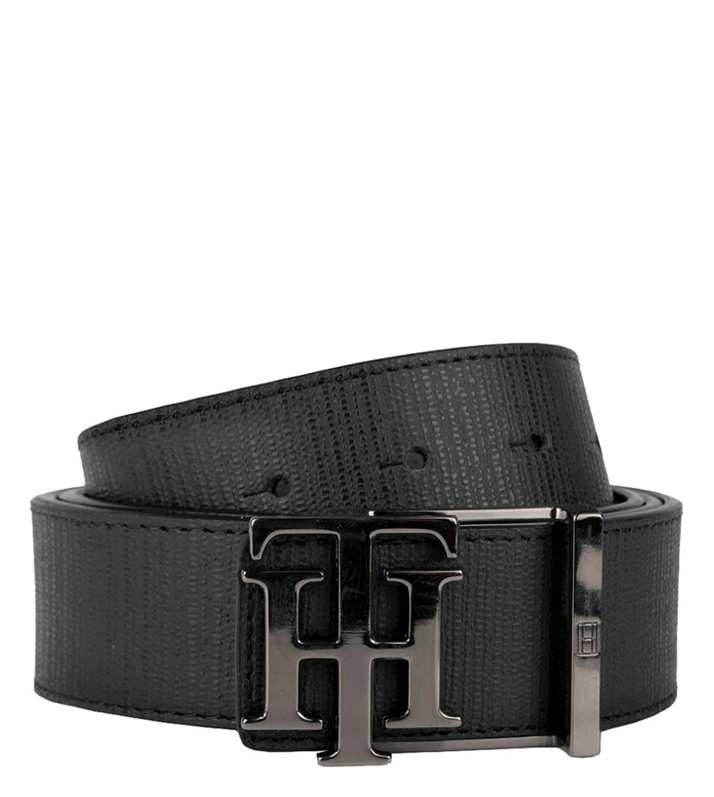 TOMMY HILFIGER  TH / JENSON / REVERSIBLE / BLACK+BROWN - image 1 of 7 - Belt