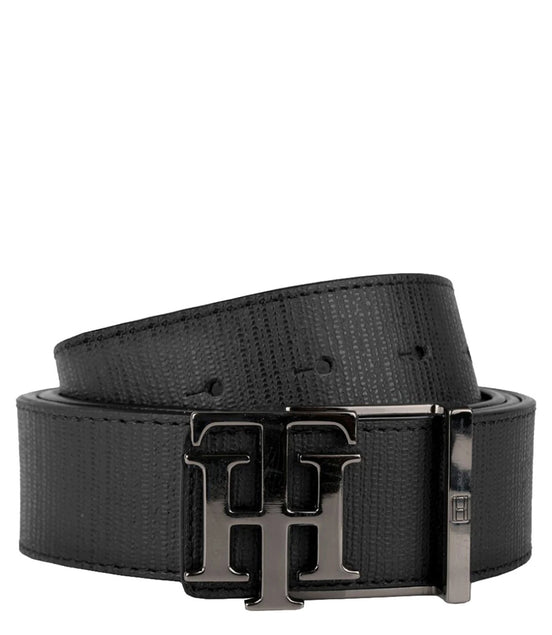 TOMMY HILFIGER  TH / JENSON / REVERSIBLE / BLACK+BROWN