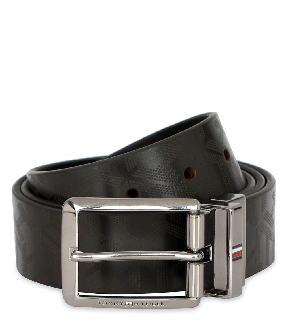TOMMY HILFIGER  TH/ HONOR / REVERSIBLE / BROWN+BROWN/ - image 1 of 9 - Belt