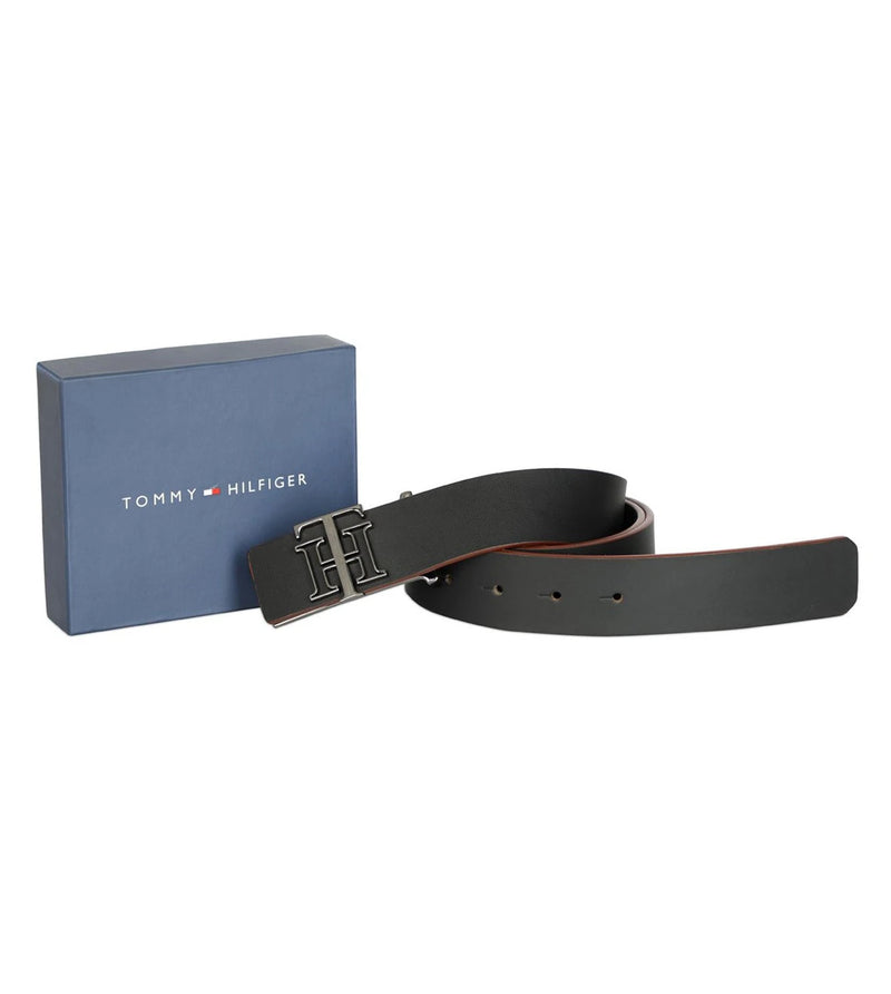 TOMMY HILFIGER  TH / LYNSKEY / NON REVERSIBLE / BLACK - image 4 of 9 - Belt