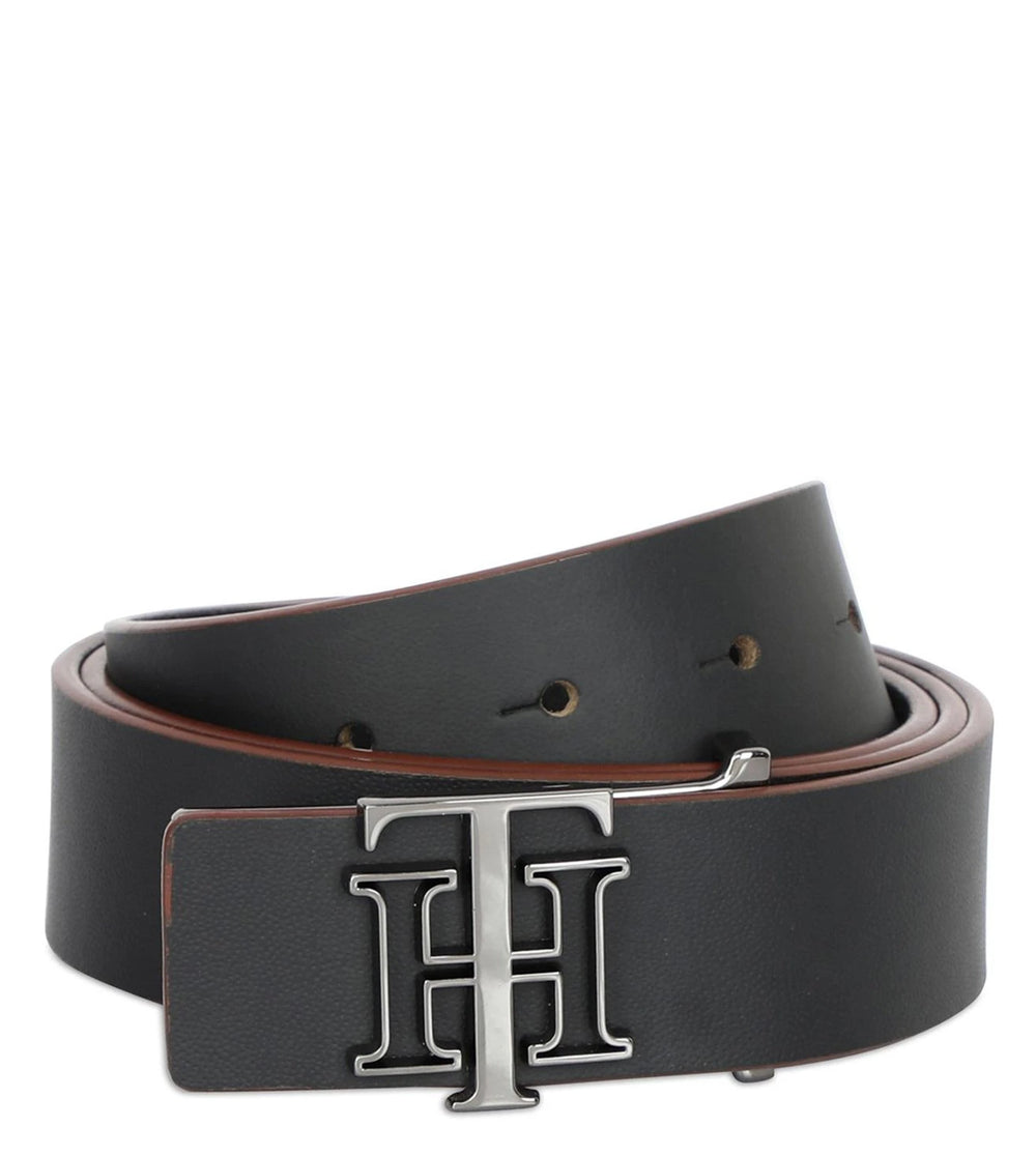 TOMMY HILFIGER  TH / LYNSKEY / NON REVERSIBLE / BLACK - image 1 of 9 - Belt