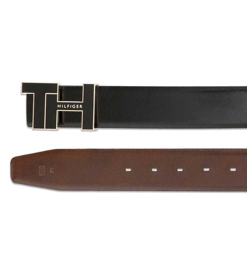 TOMMY HILFIGER TH / DOBLER / REVERSIBLE / BLACK+BROWN - image 6 of 10 - Belt