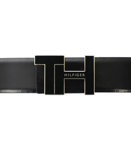 TOMMY HILFIGER TH / DOBLER / REVERSIBLE / BLACK+BROWN