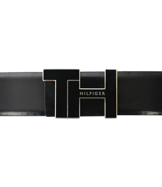 TOMMY HILFIGER TH / DOBLER / REVERSIBLE / BLACK+BROWN