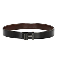 TOMMY HILFIGER TH / DOBLER / REVERSIBLE / BLACK+BROWN - image 3 of 10 - Belt
