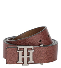 TOMMY HILFIGER  TH / LEVENSTEINN REV03 BELT BROWN - image 1 of 10 - Belt