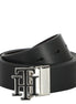 TOMMY HILFIGER  TH/EUGENE/REVERSIBLE/BLACK+BROWN/MEDIUM