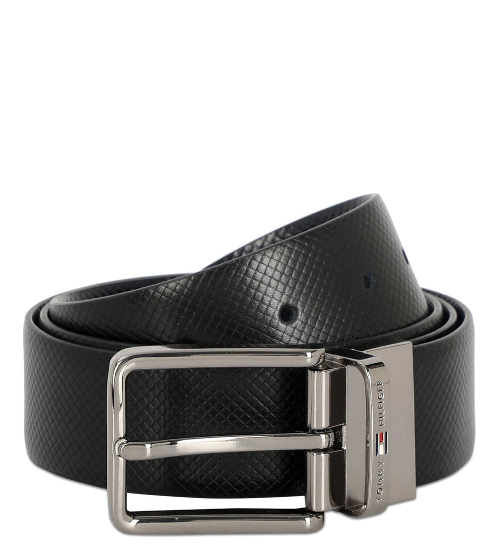 TOMMY HILFIGER TH / SPIER / REVERSIBLE / BLACK+NAVY - image 1 of 10 - Belt