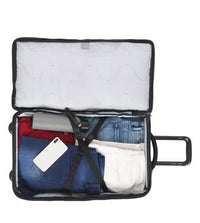 Delsey Paris - EGOA Soft Small Duffle Bag – Black & Blue