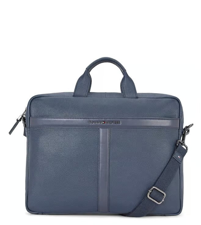 Tommy Hilfiger Navy Hampshire Laptop Bag - image 1 of 6
