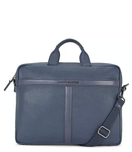 Tommy Hilfiger Navy Hampshire Laptop Bag - image 1 of 6