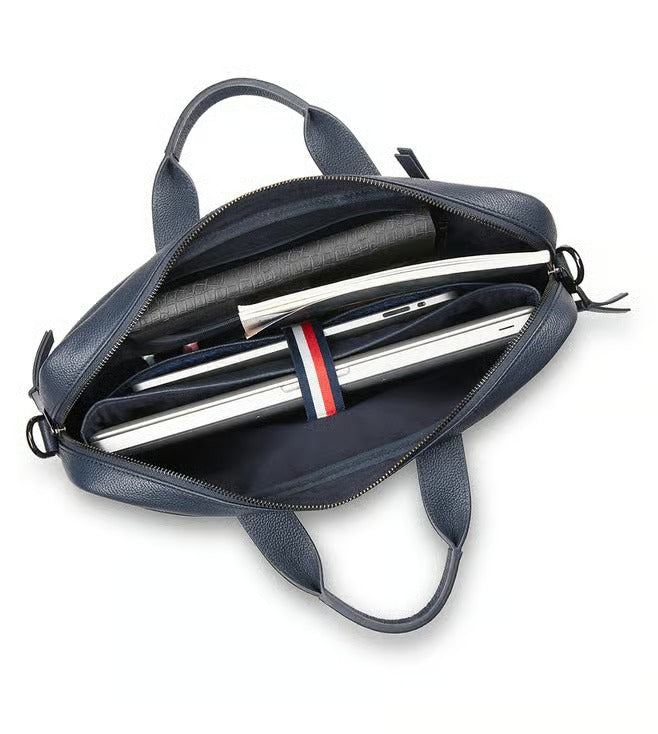 Tommy Hilfiger Navy Hampshire Laptop Bag - image 3 of 6