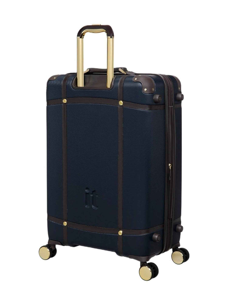 IT Luggage Superiority Striped Expandable Hard Trolley