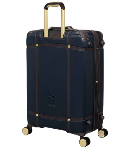 IT Luggage Superiority Striped Expandable Hard Trolley