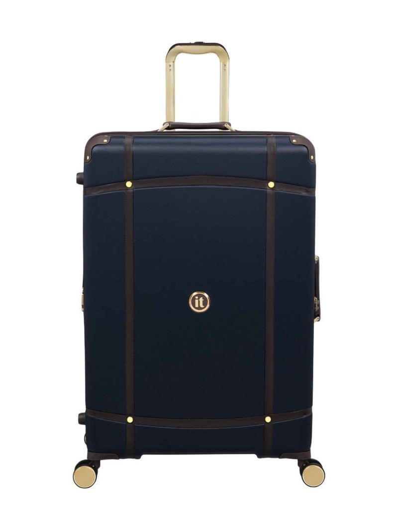 IT Luggage Superiority Striped Expandable Hard Trolley
