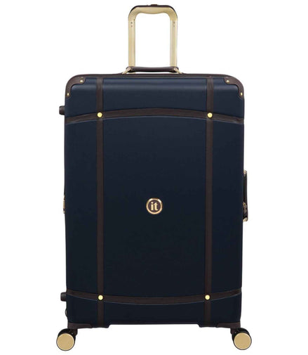 IT Luggage Superiority Striped Expandable Hard Trolley