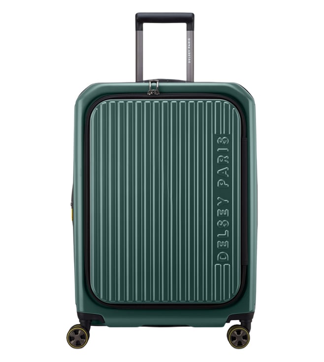Delsey Paris Securitime Zip Striped Hardside Trolley