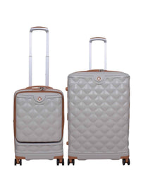 IT Luggage Indulging Hard Trolley — Grey (Set of 2)