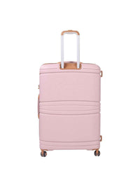 IT Luggage Quintessential Striped Hard Trolley — Pink (Set of 3)