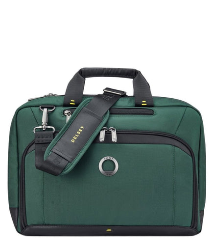 Delsey Paris DLC Pro Laptop Bag Green