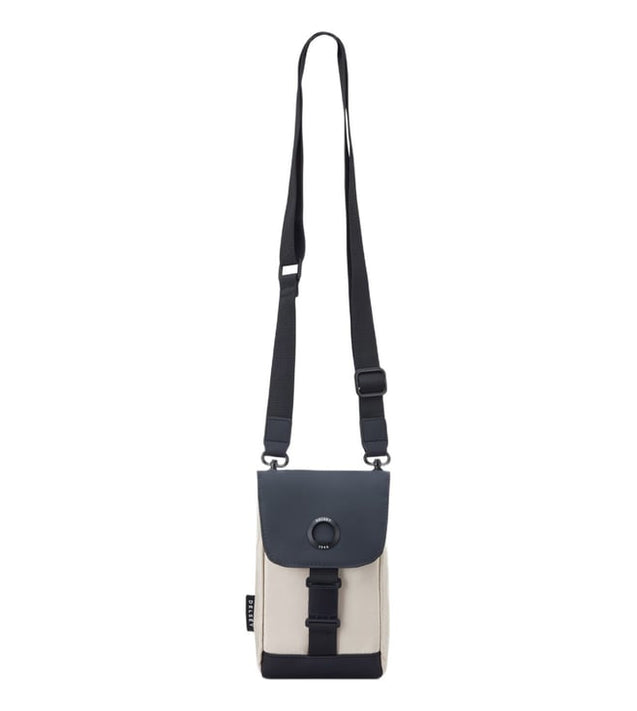 Delsey Paris Securflap Mini Cross Body Bag Sand