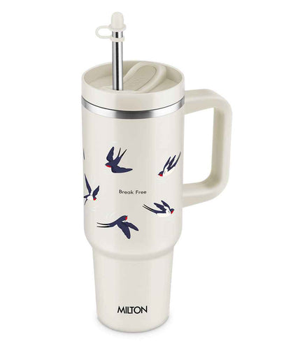 Milton Malmo Studio Thermosteel Tumbler - Birds