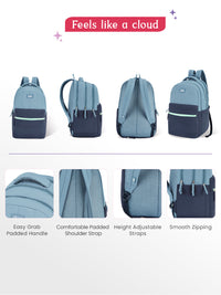 Genie Marshmellow 36L Laptop Backpack Navy Blue — view 5
