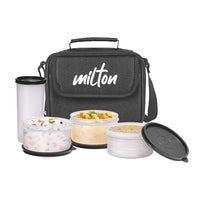 Milton Meal Combi Insulated Tiffin With Water Glass — front view